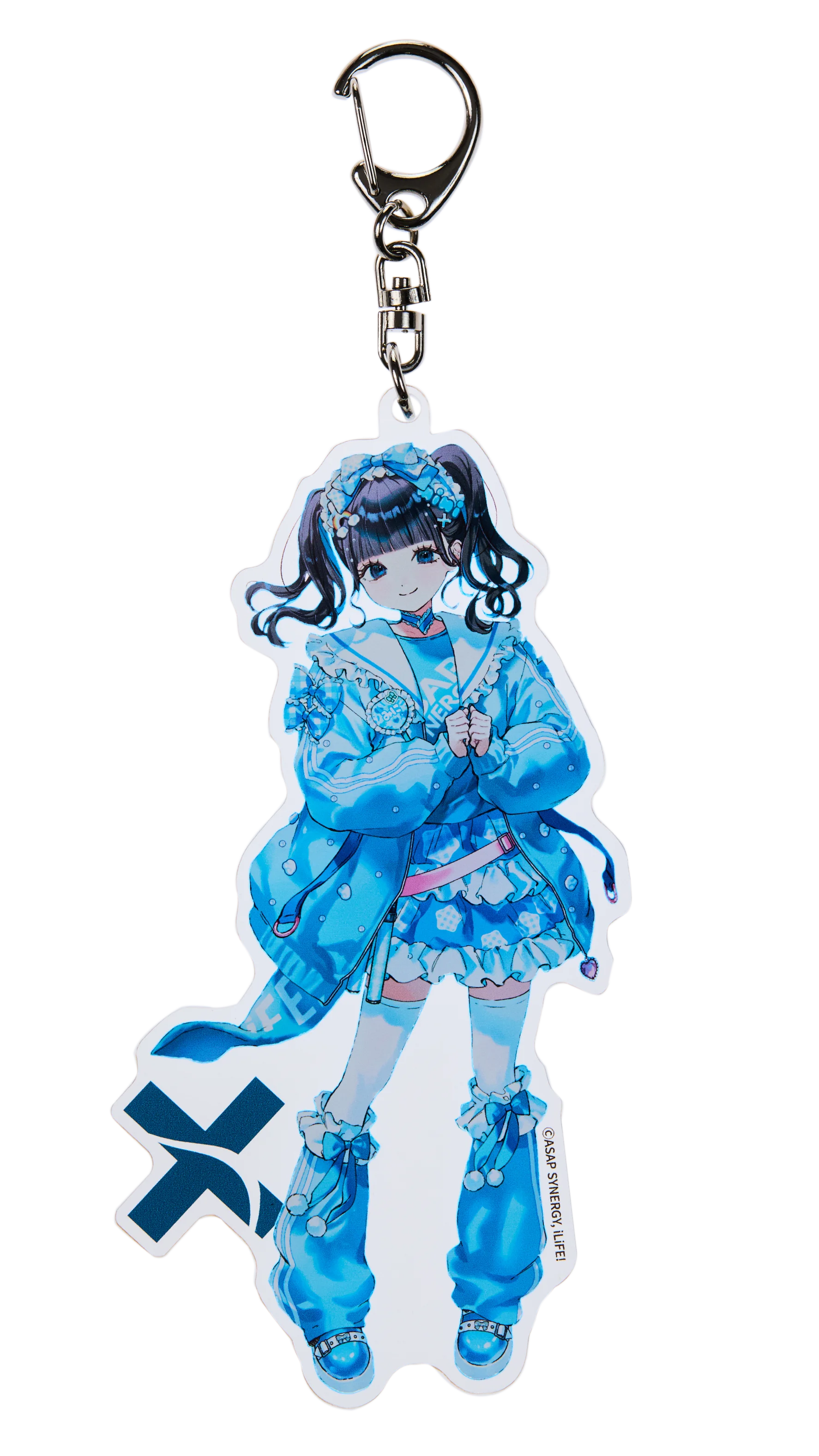 アクリルキーホルダー 虹羽みに