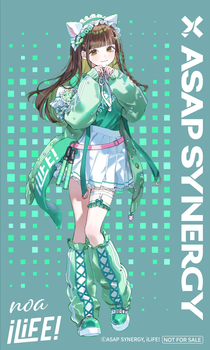 ステッカー ノーマル のあ