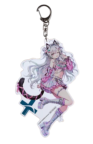 アクリルキーホルダー A