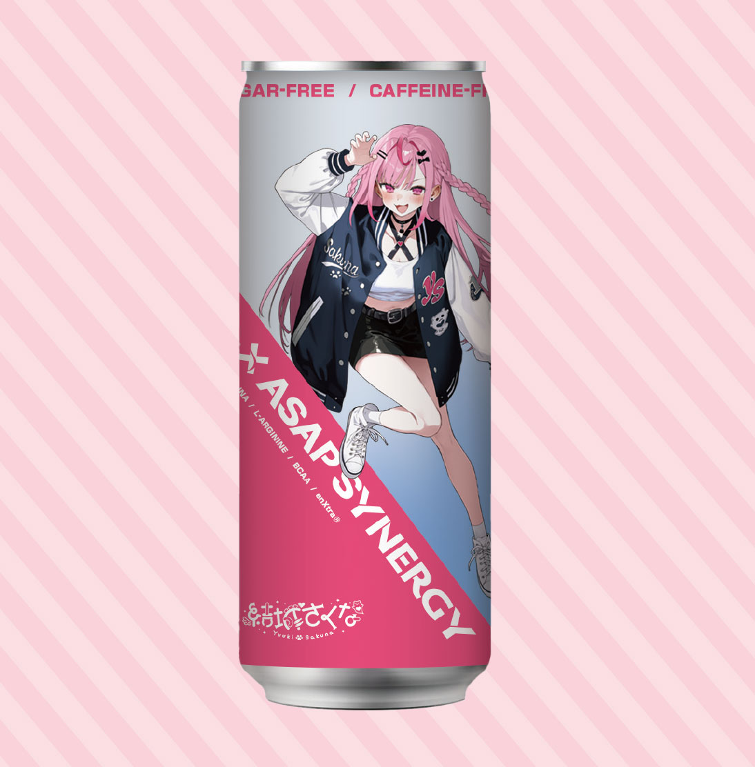 新品・未開封 結城さくな×ASAP コラボパッケージ 30本 セット 30缶 ASAP SYNERGY（エイサップシナジー）×【結城さくな】コラボ