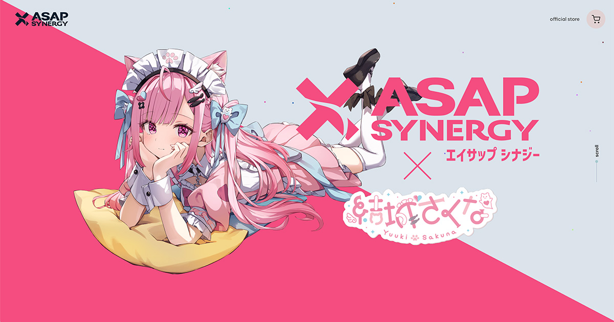 新品・未開封 結城さくな×ASAP コラボパッケージ 30本 セット 30缶 ASAP SYNERGY（エイサップシナジー）×【結城さくな】コラボ